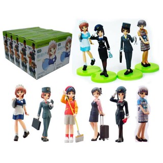 Tomytec - Tetsudou Musume Collection of The Railroad Worker Uniform Vol 1 โมเดล อะนิเมะญี่ปุ่น ชุดเครื่องแบบพนักงานรถไฟ