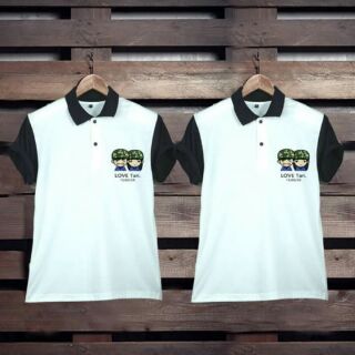 เสื้อสกรีนคอปก