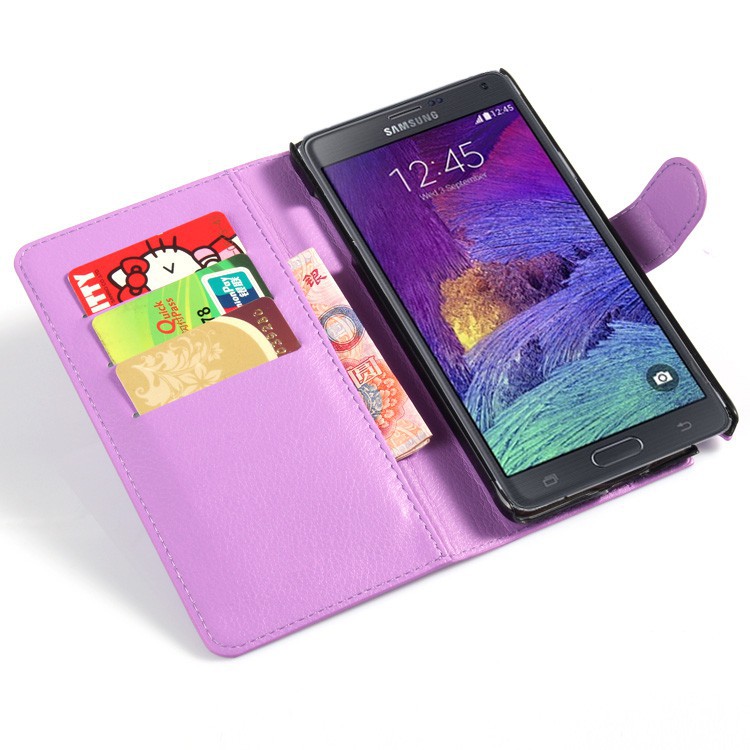 เคส Samsung Galaxy Note 4 Note4 N9100 เคสหนัง เคสฝาพับ Stand Cover กรณี โทรศัพท์กรณี