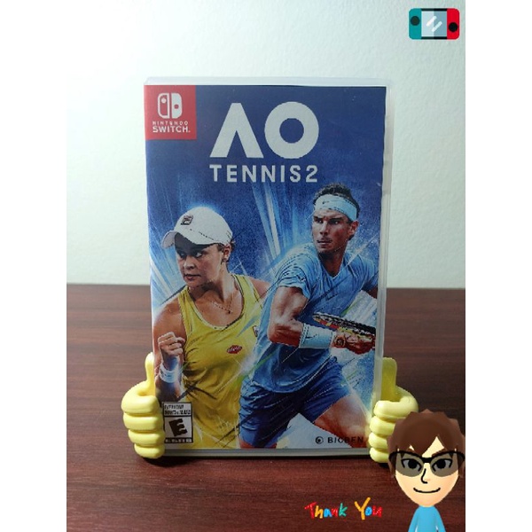 แผ่นเกมส์ AO Tenis 2 (มือสอง)/Nintendo Switch[ปกUS]