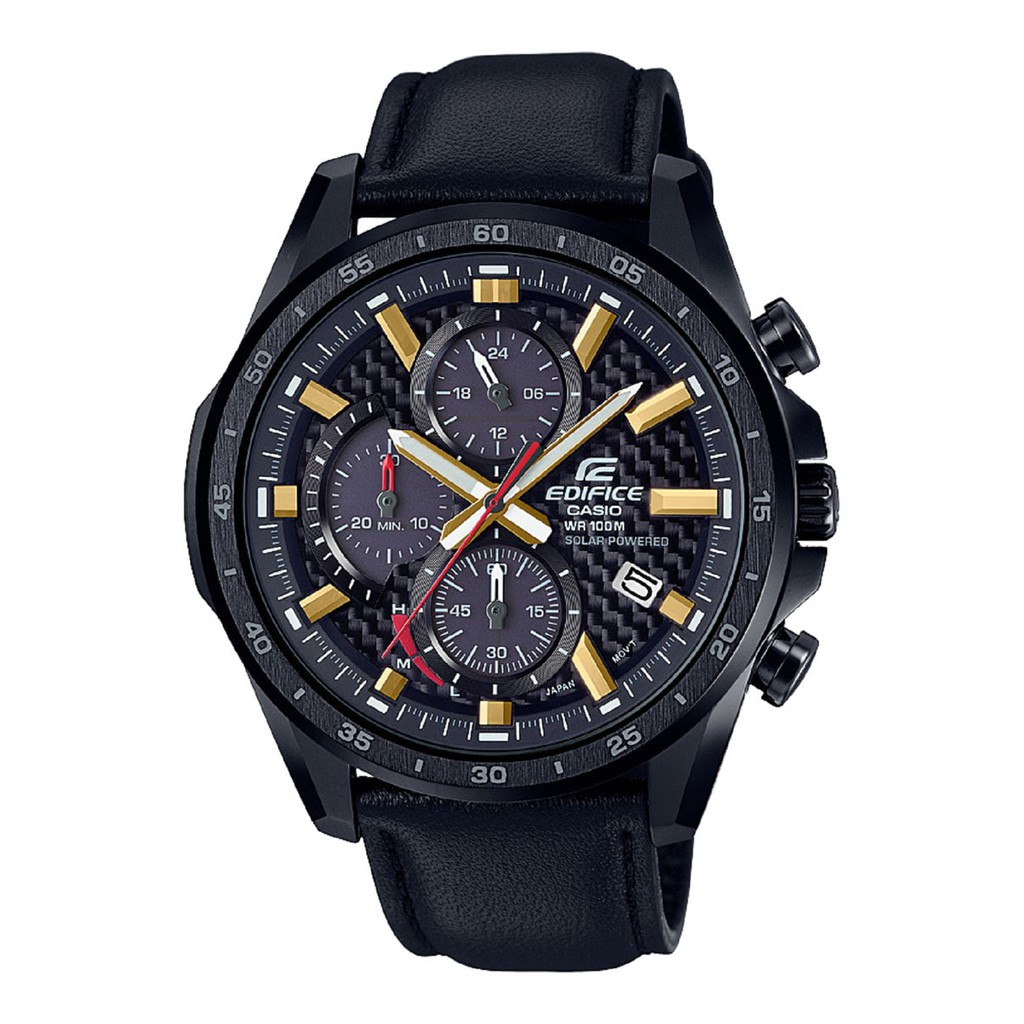 นาฬิกาข้อมือ EDIFICE รุ่น EQS-900CL-1AV สีดำ Fashion นาฬิกา ผู้ชาย 

วัสดุตัวเรือน / กรอบ: สเตนเลสสตีล 

สายหนังแท้