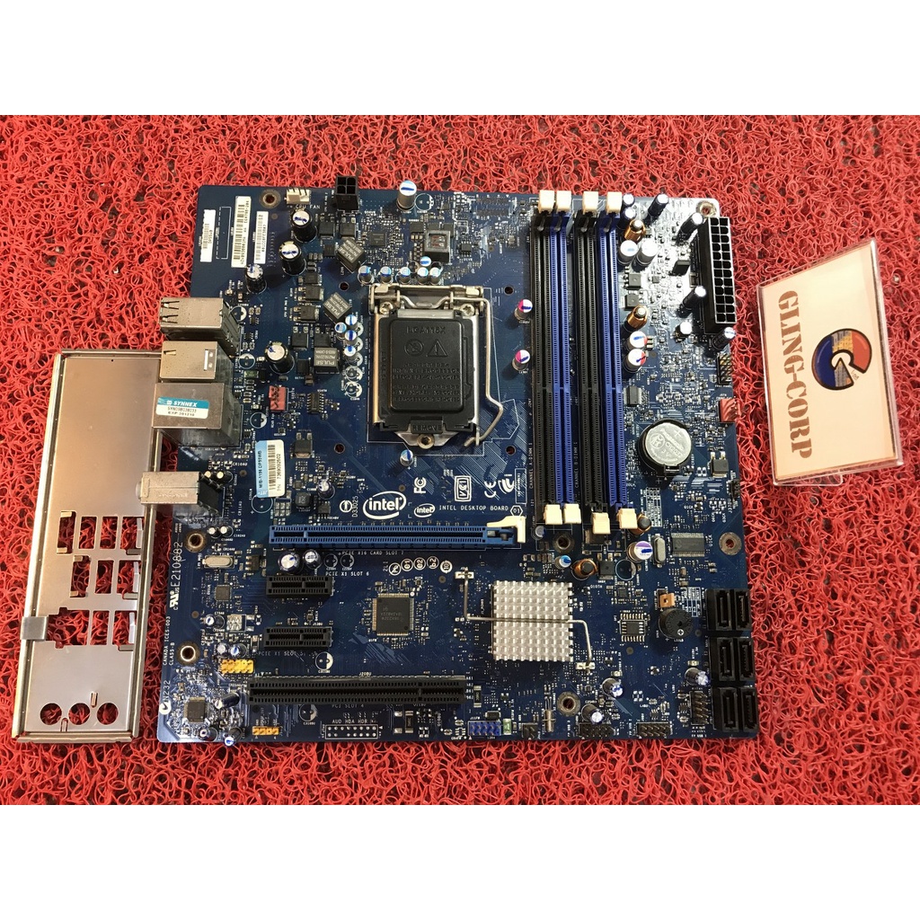 MAINBOARD INTEL LGA1156 RAM 4 SLOT mATX | หลายรุ่น