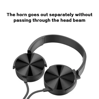 Extra Stereo Bass With Over-The-Ear Headset Mic Headphones Xb450