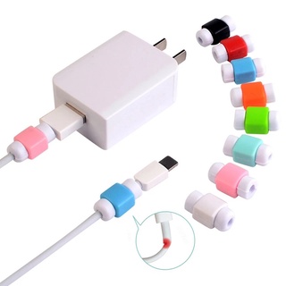 อุปกรณ์ป้องกันสายชาร์จสายหูฟังสาย Usb ป้องกันสายเคเบิ้ล