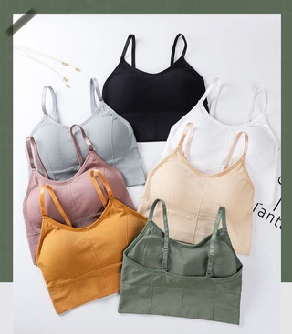 ใส่โค้ด FEBBEL15 Bar_01 646Sราคาถูกโดยเฉพาะอย่างยิ่ง sport bra! !  2020 ชุดชั้นในกีฬาที่ไร้รอยต่อด้ายใหม่