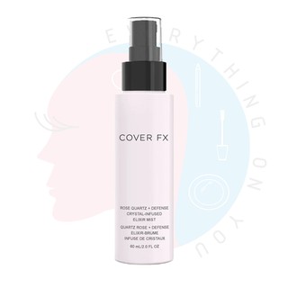 [พร้อมส่ง] *ลดล้างสต็อค* Cover Fx Crystal-Infused Elixir Mist Rose Quartz + Defense 60ml