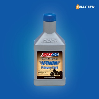 Amsoil น้ำมันเกียร์/น้ำมันไพรมารี่ Harley V-Twin Synthetic Primary Fluid ขนาด 1 ควอทซ์/946 ml.