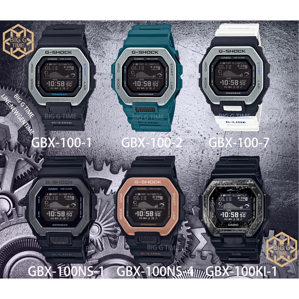 นาฬิกา Casio G-SHOCK GBX-100 Sereis ของแท้ รุ่น GBX-100/GBX-100NS/GBX-100KI  รับประกัน 1 ปี