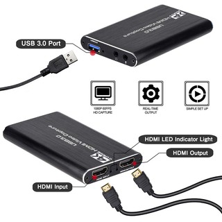 การ์ดเกม hdmi usb 3 . 0 1080 p reliable ขนาดพกพา