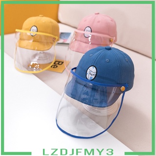 [ราคาจำกัดเวลา] Cartoon Cute Protection Hat Cap with Face Shield for Kids Babies