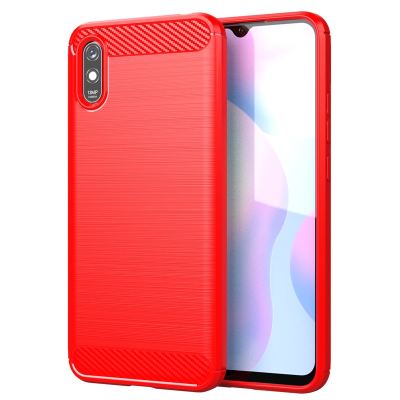 เกราะ Matte สําหรับ Xiaomi redmi 9a 9i 9AT พื้นผิวซิลิโคนกันกระแทกสําหรับ xaomi redmi 9a 9i กีฬานุ่มโทรศัพท์ปกหลัง