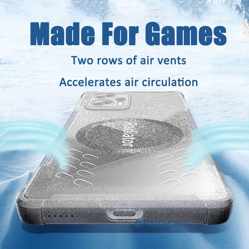 เคส POCO X4 GT F4 5G F4 GT F5Pro  มือถือ แบบแม่เหล็ก กันตก สําหรับ POCO F3 Xiaomi 12 Pro 11 LIte 5G 