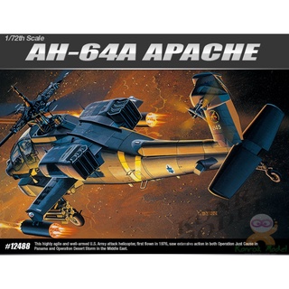 Academy 12488 AH-64A APACHE 1/72