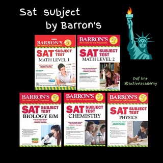 sat subjects by Barrons