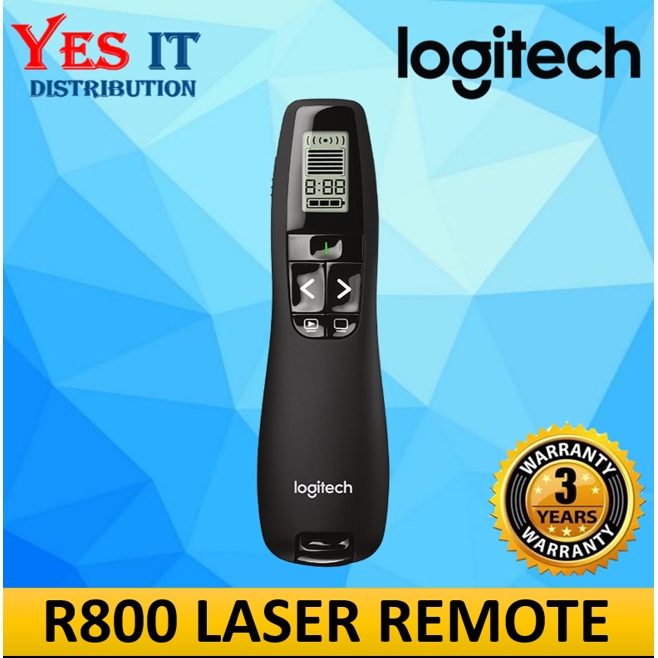 LOGITECH R800 PROFESSIONAL LASER PRESENTATION REMOTE