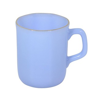 PEARL แก้วเนื้อมุก CF 50 - มัคเหลี่ยมสีฟ้า (Forget me not polygon mug)