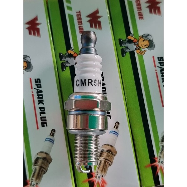 หัวเทียน เครื่องตัดหญ้า 4จังหวะ GX35 หัวเทียนGX35ทุกรุ่น หัวเทียน CMR5H ยี่ห้อTEAM WE