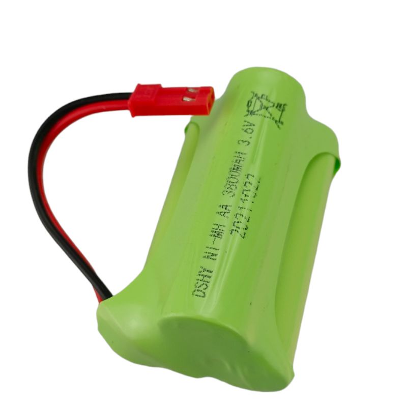 ถ่านเรือบังคับ C802 RC Boat 3.6v 3800 mAh. NI-MH ขนาดถ่านAA 3 ก้อน เรียงแบบสามเหลี่ยม ปลั๊กJST (สีแดง)