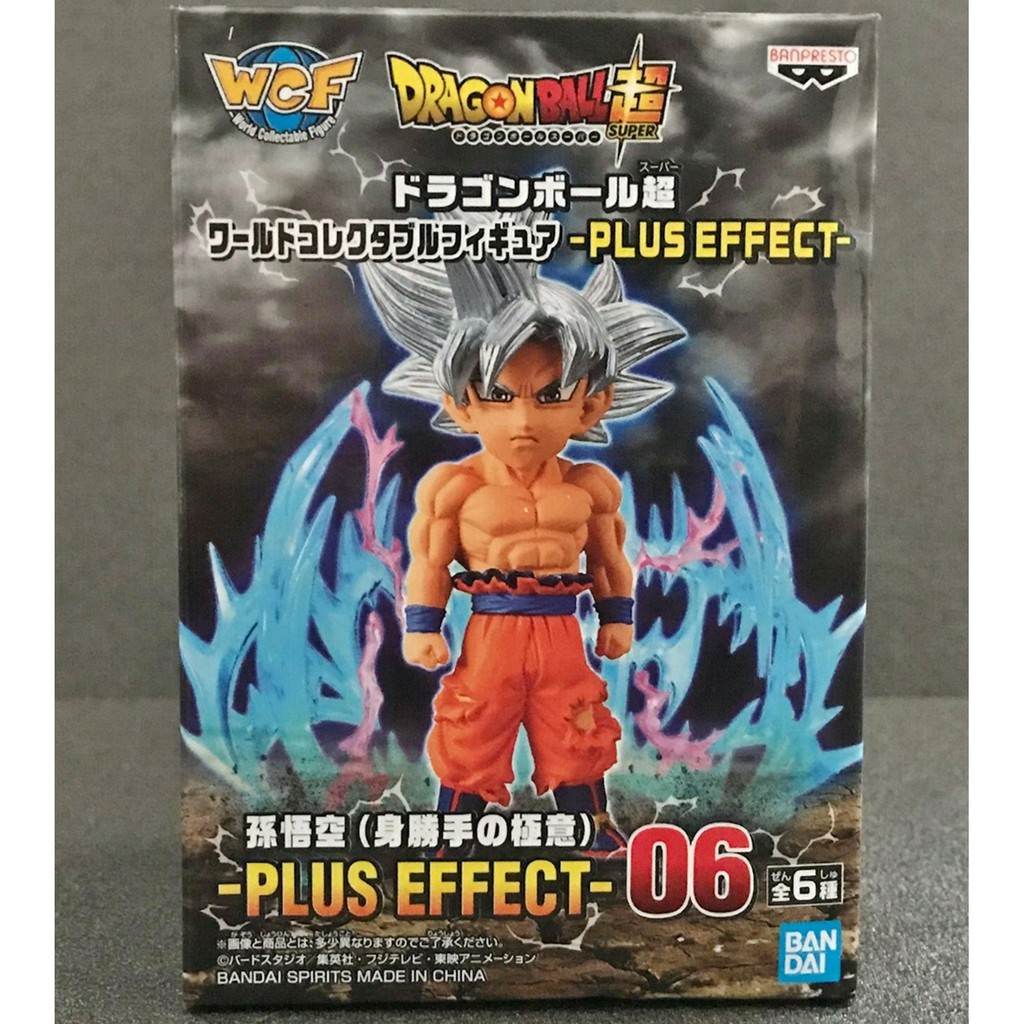 (ของแท้ มือ1 Lot JP) #Dragonball #Dragon Ball Super #Goku Ultra Instinct Figure #WCF Plus Effect 06