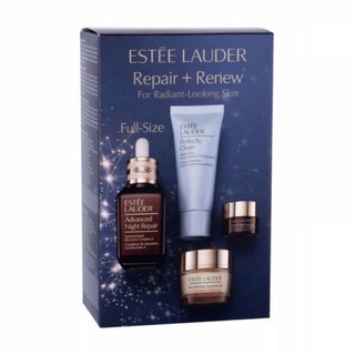 เซ็ตบำรุงผิว Estee Lauder Repair + Renew For Radiant Looking Skin Set 4pcs.