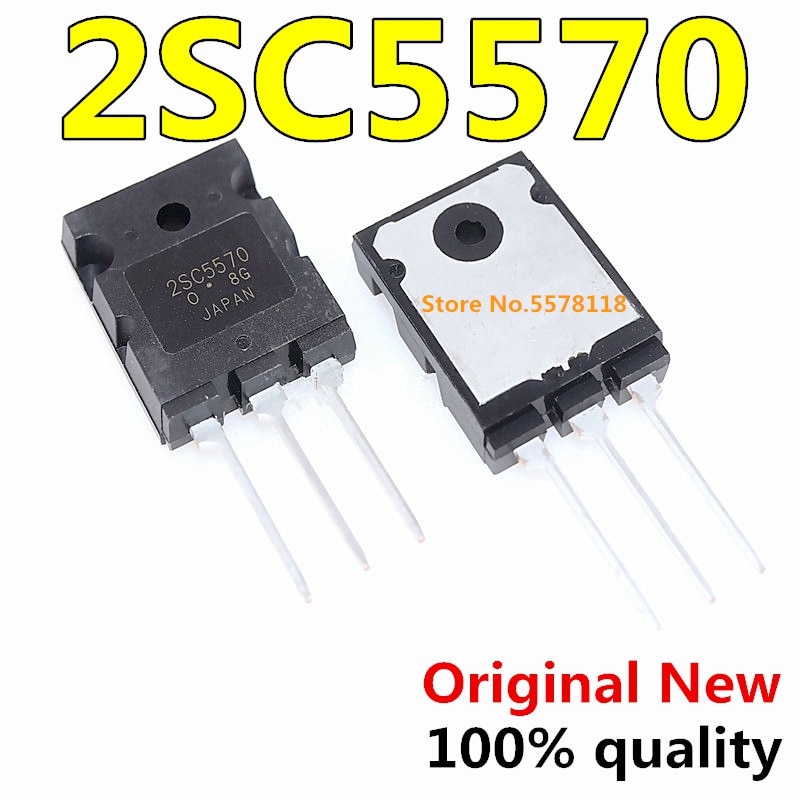2 ชิ้นใหม่ 2SC5570 C5570 TO-3PL