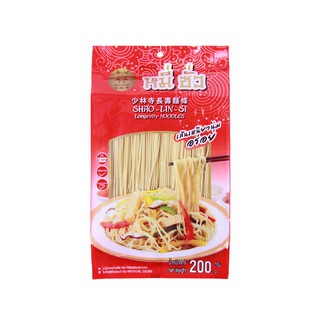 หมี่ซั่วหลือง ตรุษจีน สารทจีน กินเจ เส้นเหนียว นุ่ม อร่อย Shao Lin Si Longevity Noodles 200 g