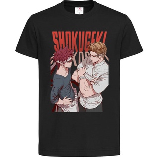 ขายดี เสื้อยืดคอกลม ผ้าฝ้าย พิมพ์ลายโปสเตอร์ Shokugeki No Soma Vs Gordon Ramsay สไตล์เรโทร ของขวัญวันเกิด สําหรับเด็กสาม