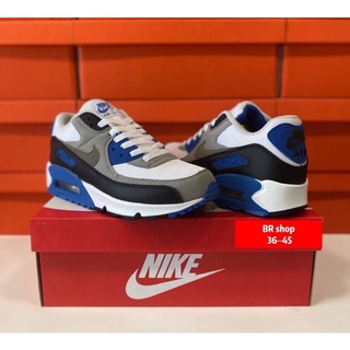 รองเท้าผ้าใบรองเท้าผู้หญิงผู้ชาย รองเท้าของ Nike air max 90 High endอุปกรณ์กล้องใบเสร็จใบเซอร์สินค้าจัดส่งตรงปก 100%