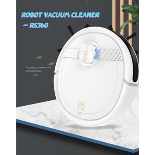 Robot vacuum cleaner - RS360 เครื่องดูดฝุ่น หุ่นยนต์ดูดฝุ่นอัจฉริยะ