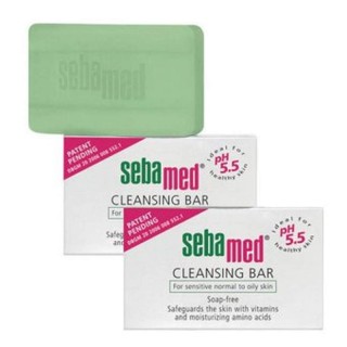 Sebamed Cleansing Bar 100g เหมาะสำหรับผิดปกติถึงผิวมัน(2 กล่อง)