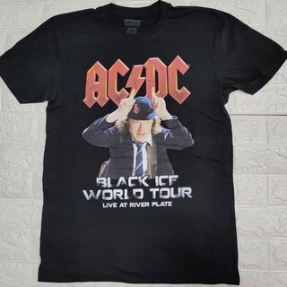 เสื้ิววง​ ACDC black ice tour ลิขสิทธิ์​แท้​