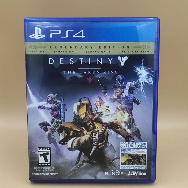 (มือสอง) มือ2 เกม ps4 : DESTINY: THE TAKEN KING LEGENDARY EDITION โซน1 แผ่นสวย