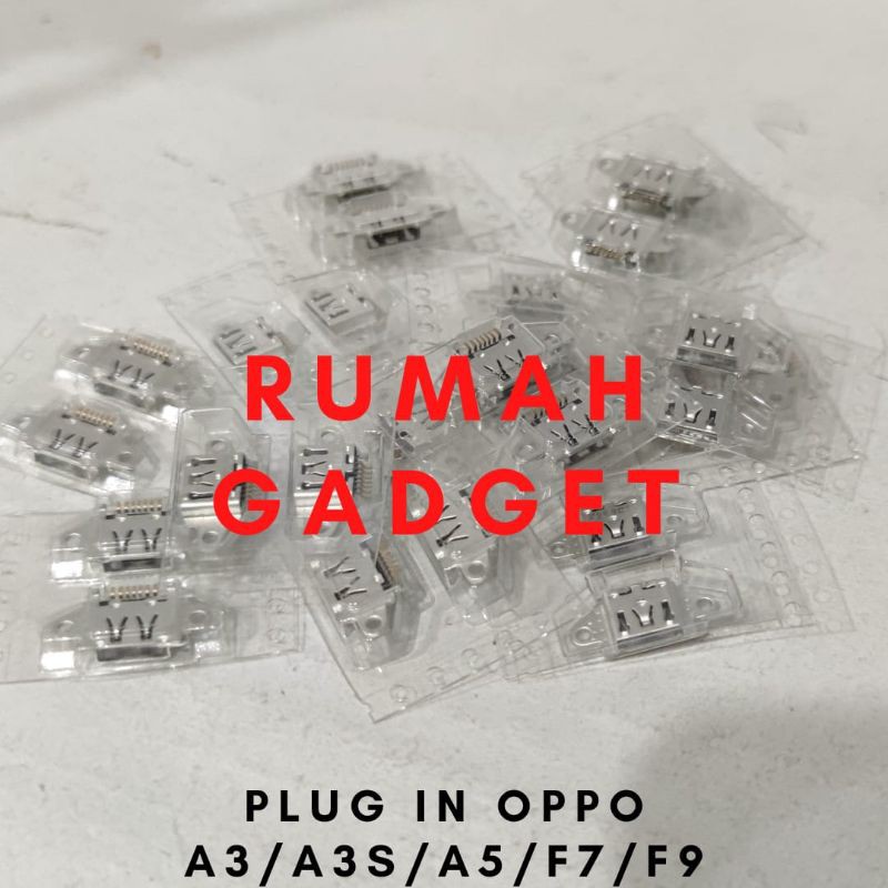 OPPO CPH1803 A3S A3 A5 F7 F9 ปลั๊กในเครื่องชาร์จ OPPO A3S CONNECTOR