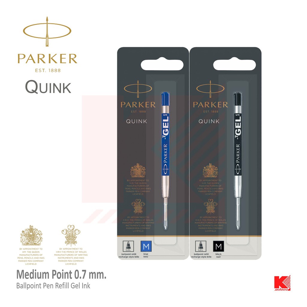 ไส้ปากกา Parker หมึกเจล ขนาด 0.7 ของแท้