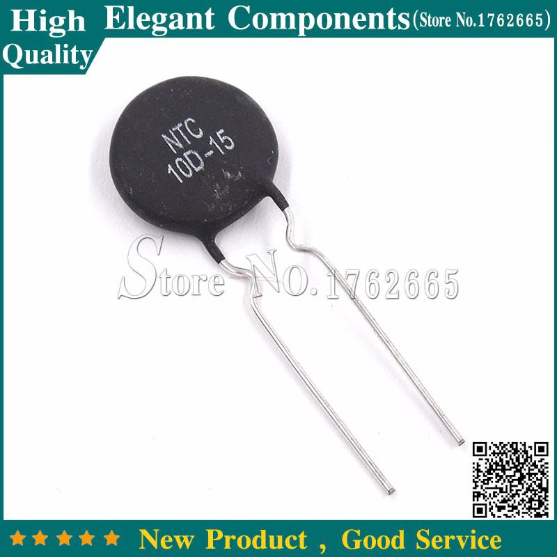 10PCS 10D-15 NTC10D-15 DIP ntc 10D-15 10D15 Thermistor Resistor