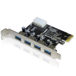 USB 3.0 Card 4port - PCI Express PciE SuperSpeed USB 3.0 รองรับความเร็ว 5Gbps