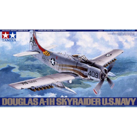 1/48 Aircraft Series No.58 Douglas A-1H Skyraider U.S. Navy