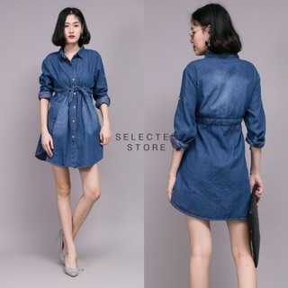 Denim Midi Dress