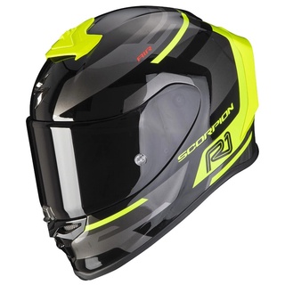 Scorpion EXO R1 AIR ORBIS Black Neon Yelklow ลายใหม่