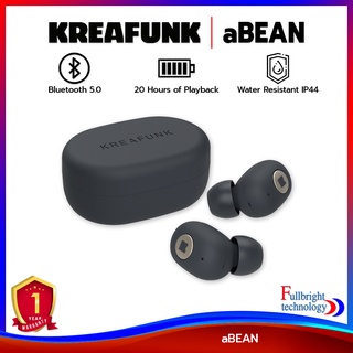 KREAFUNK aBEAN หูฟังไร้สาย บลูทูธเวอร์ชั่น 5.0 เล่นได้นานถึง 20 ชม. มีมาตฐานกันน้ำกันฝุ่น IP44 รองรับการชาร์จแบบไร้สาย รับประกันศูนย์ไทย 1 ปี