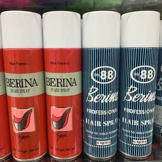 สเปรย์ฝุ่น เบอริน่า Berina Hair Spray กระป๋อง 500 มล.