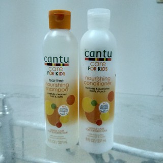 Cantu Care For Kids; Shampoo and conditioner; 237ml; 237ml