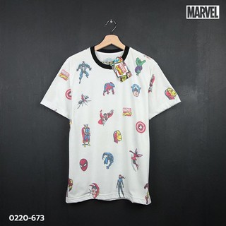 เสื้อ marvel มาเวล ลิขสิทธิ์แท้ (673)