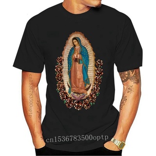 [S-5XL] เสื้อยืด พิมพ์ลายกราฟฟิค The Madonna Our Lady Of Guadalupe Virgin Mary Religious แฟชั่นสําหรับผู้ชาย 2022 2022 0