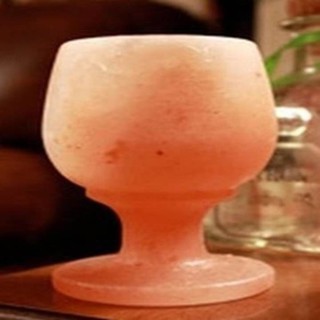 เชิงเทียนเกลือหิมาลายันรุ่นแก้วไวน์ Himalayan Salt Candle Holder - Wine Glass