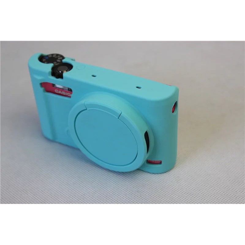 เคสกันกระแทกกล้อง SILICONE CASE FOR CASIO ZR3500/ZR5000 BLUE