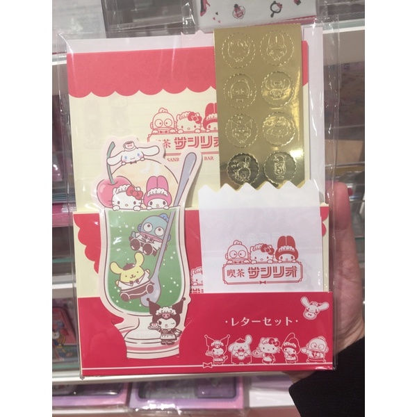 ชุดจดหมาย letter cafe ของแท้ sanrio 💯✨
