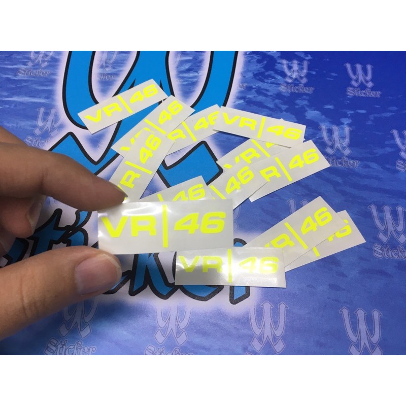 สติ๊กเกอร์ vr 46 Valentino Rossi