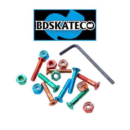 ชุดน็อตสเก็ตบอร์ด BD Skate Co Skateboard Hardware รับประกันของแท้ สินค้าพร้อมส่ง