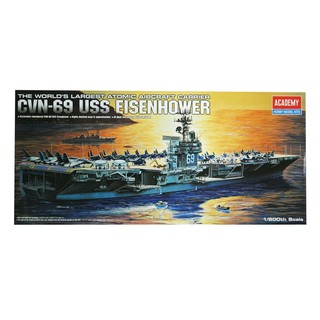 โมเดลประกอบ Academy Model 1/800 AC14212 (1440) USS.EISENHOWER